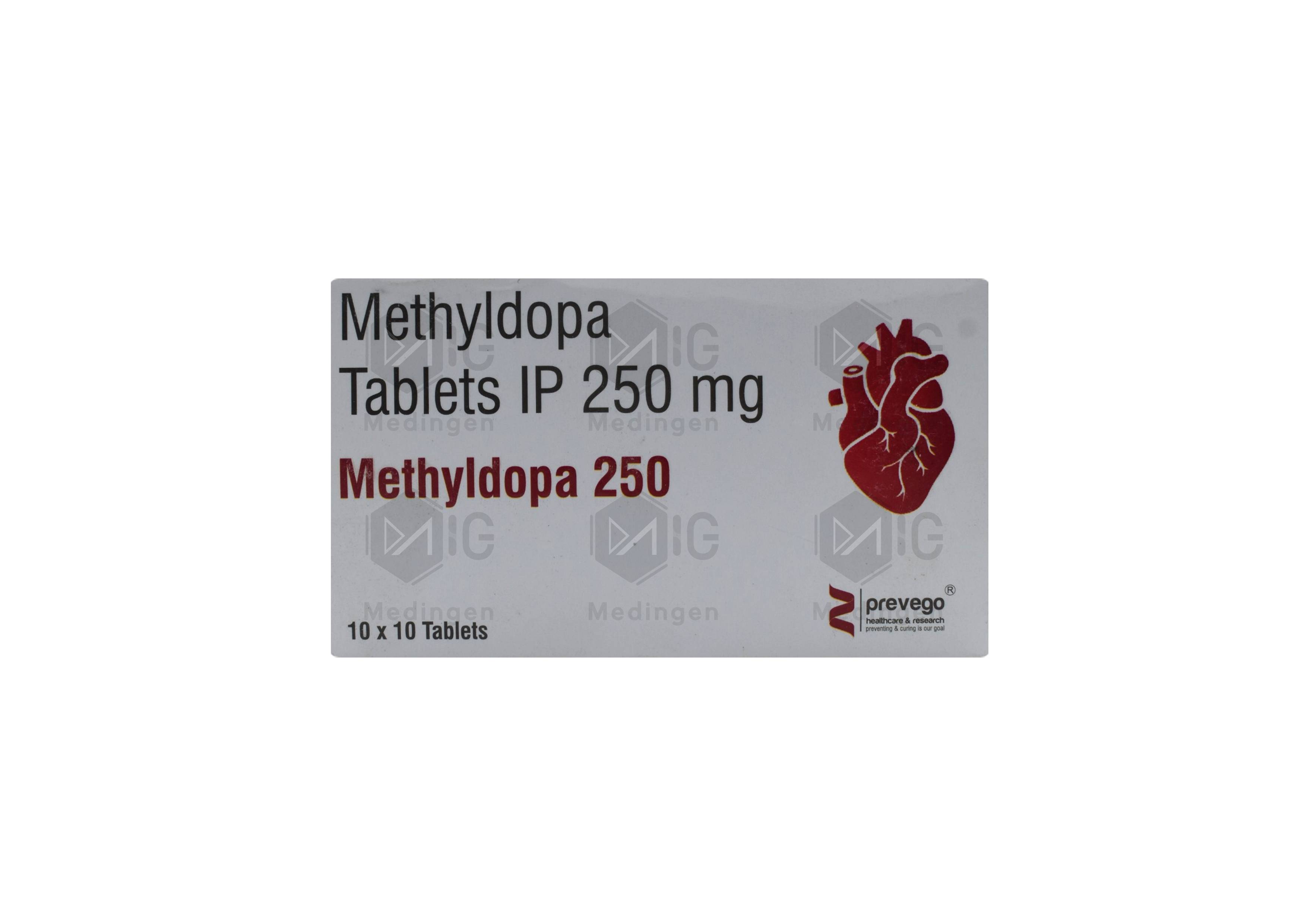 METHYLDOPA 250MG